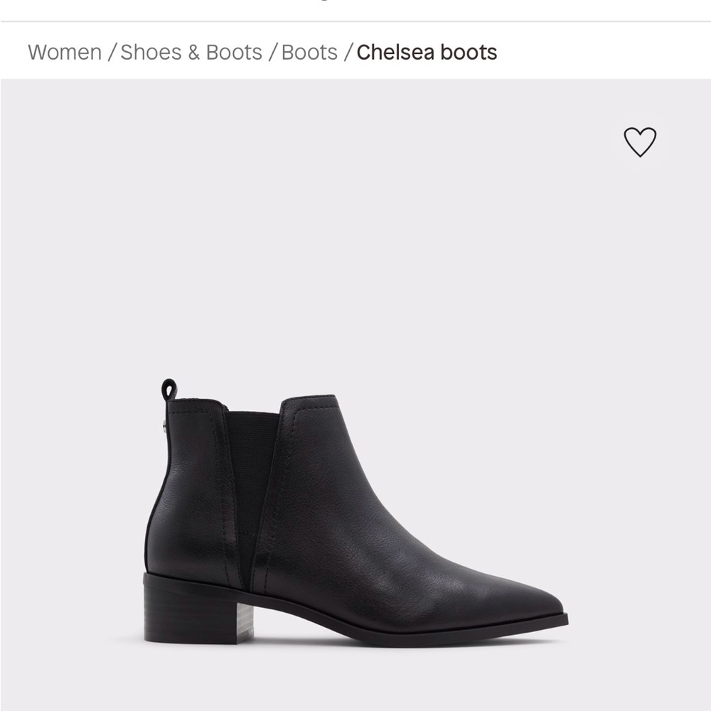 New Aldo Chelsea Boot
Genuine Leather